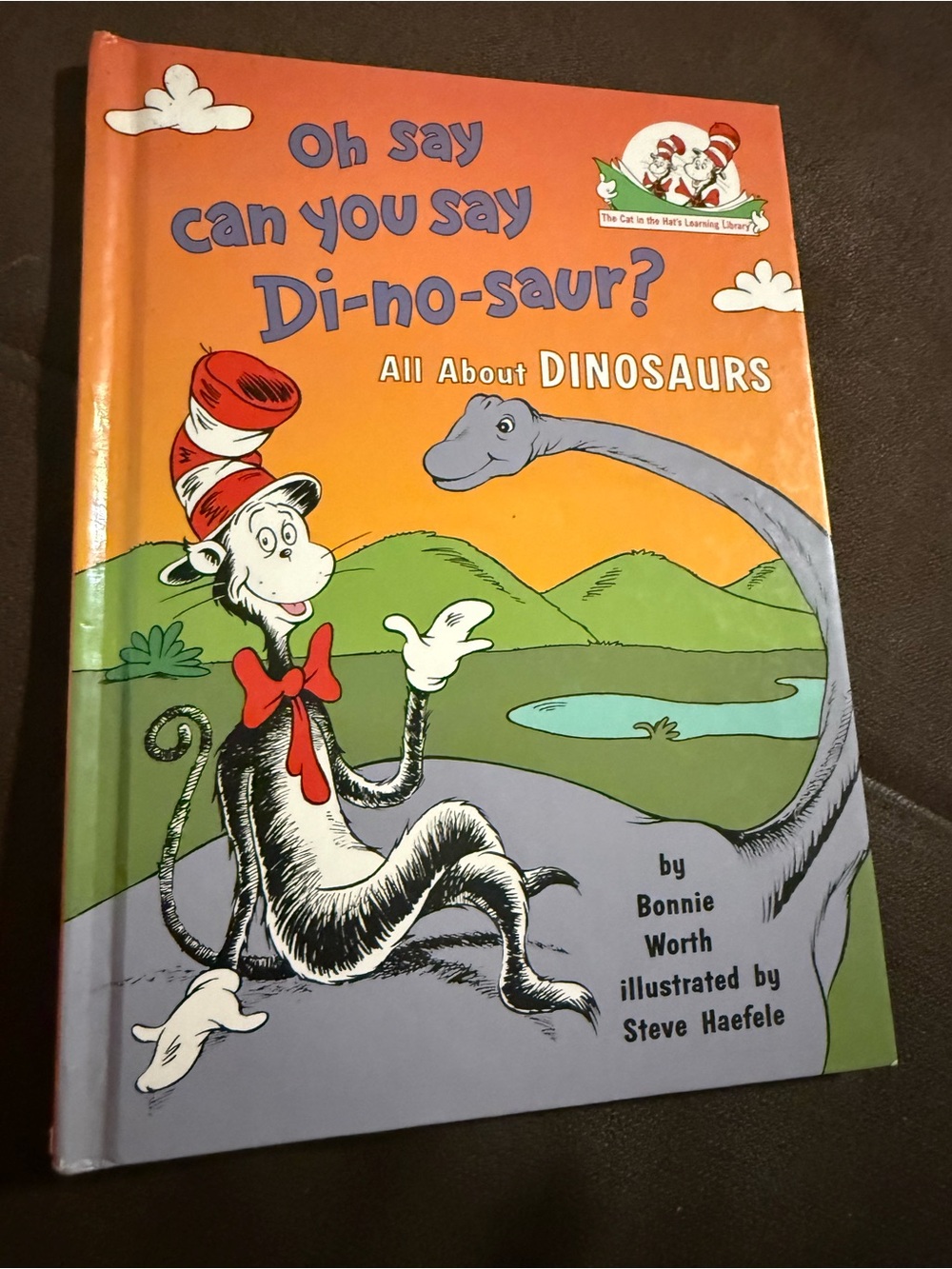 Oh Say Can You Say Di-no-saur? Book by Dr. Seuss